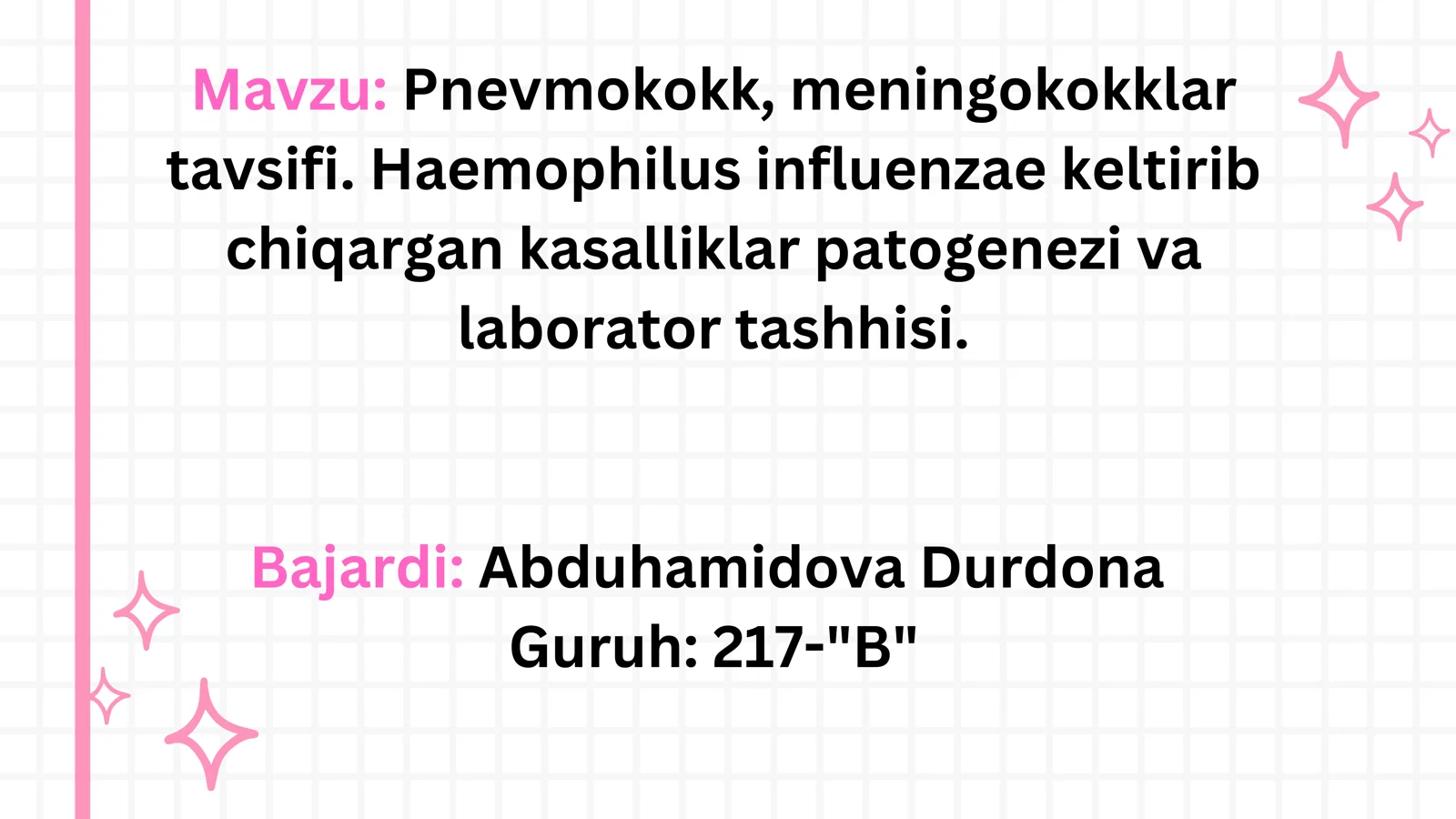 Mikrobiologiya mustaqil ish