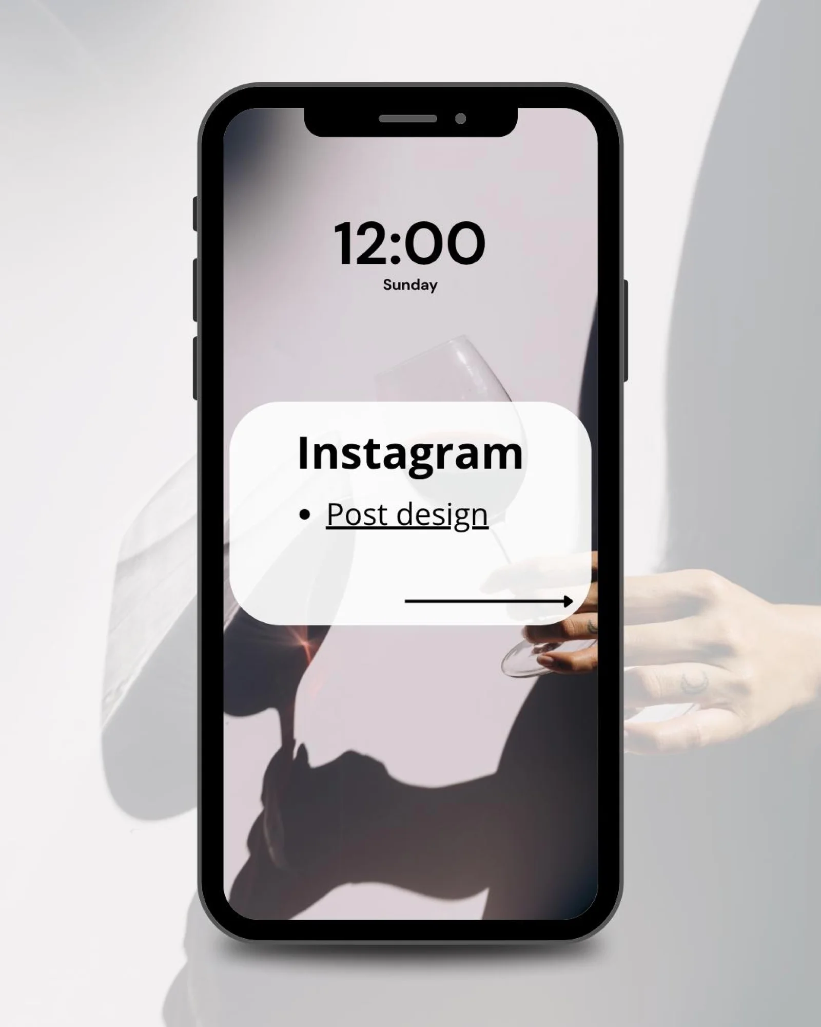 Instagram uchun zamonaviy va chiroyli dizayn.