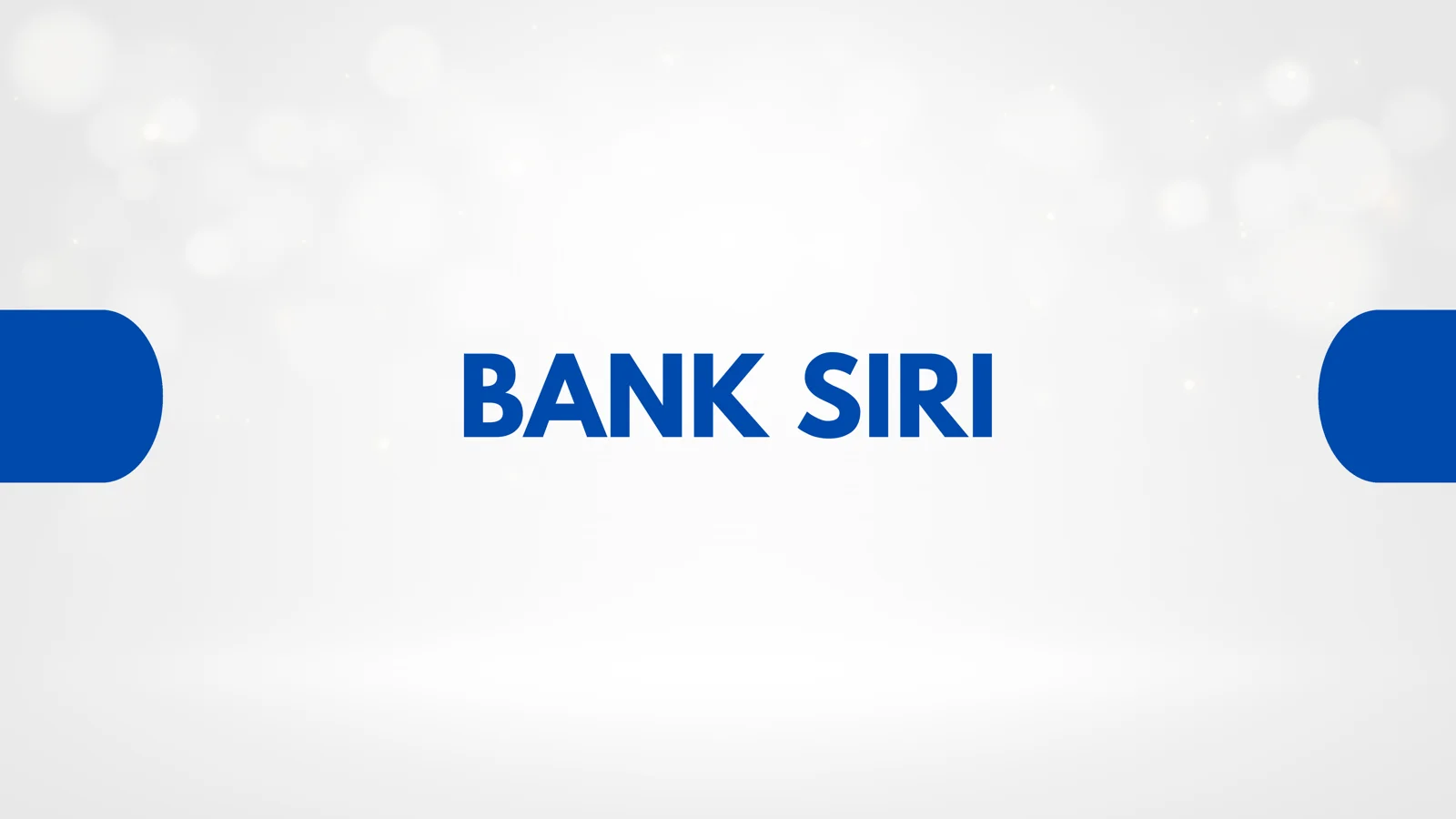 Mustaqil ish - "Bank siri"