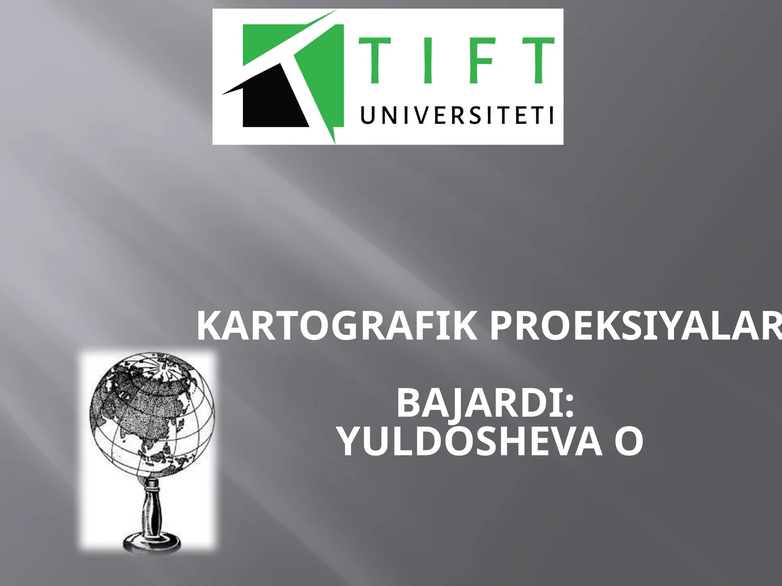 Kartografik proeksiyalar