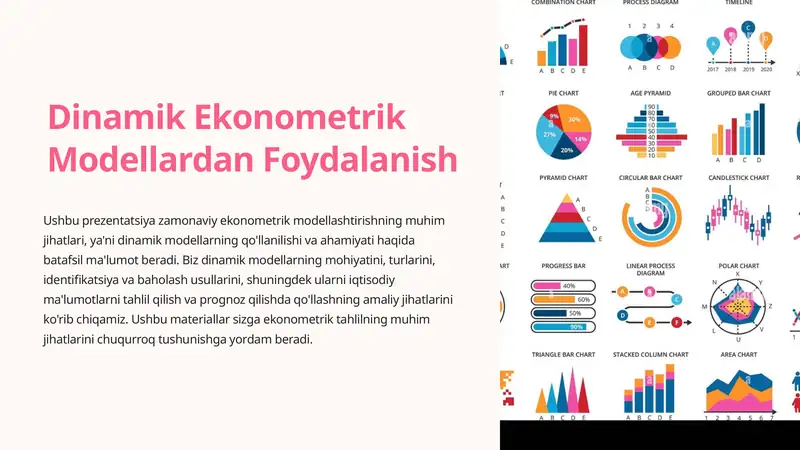 Dinamik Ekonometrik Modellardan Foydalanish