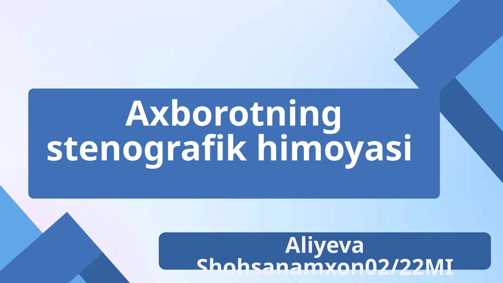 Taqdimot