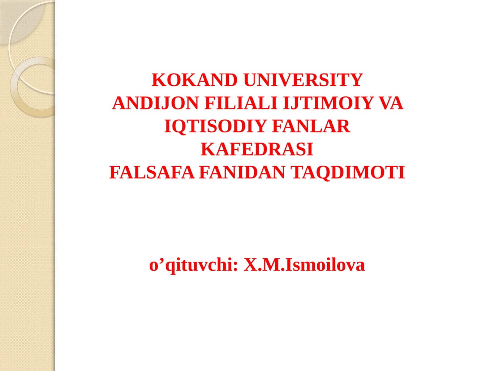 Jamaat falsafasi