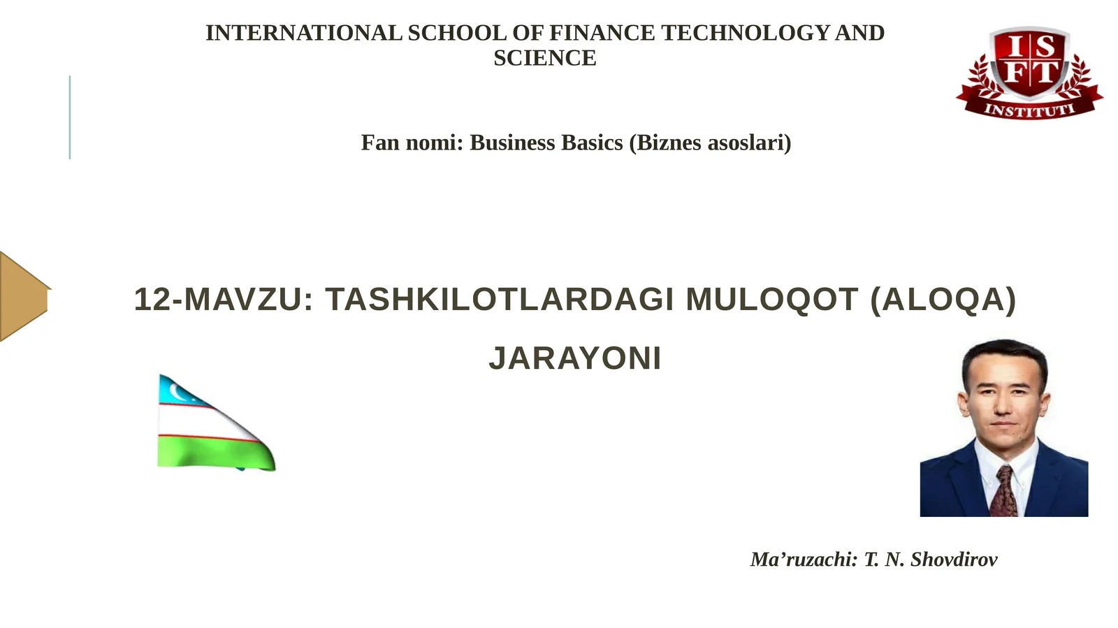 Tashkilotlardagi muloqot (aloqa) jarayoni.